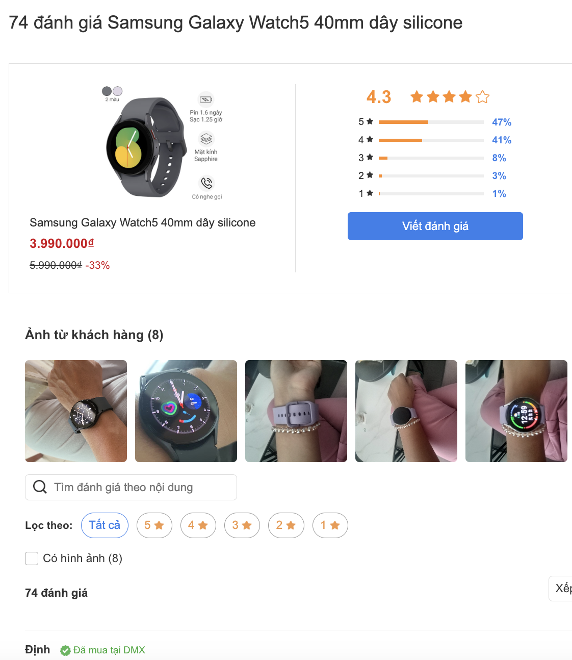 Plugin đánh giá cho Woocommerce với Flatsome Giống Tiki - Thế Giới Di Dộng - Shopee