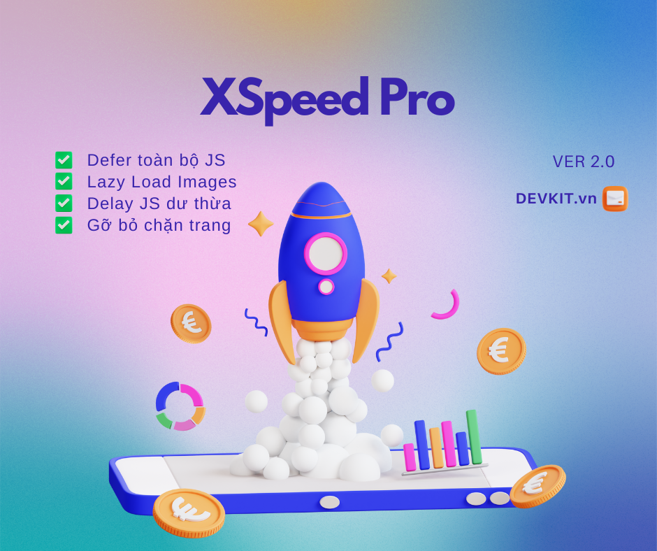 Xspeed Pro - Plugin Tối Ưu Hóa Tốc Độ Google Page Speed