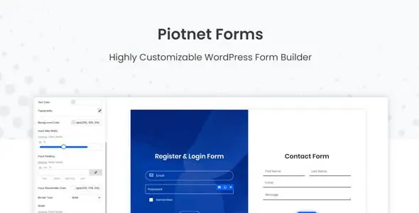 Piotnet Forms Pro - Tạo biểu mẫu cho wordpress