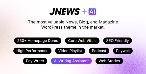 JNews – Theme wordpress báo chí, tin tức