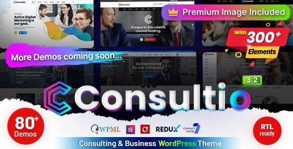 Consultio – Theme wordpress dành cho doanh nghiệp tư vấn tài chính