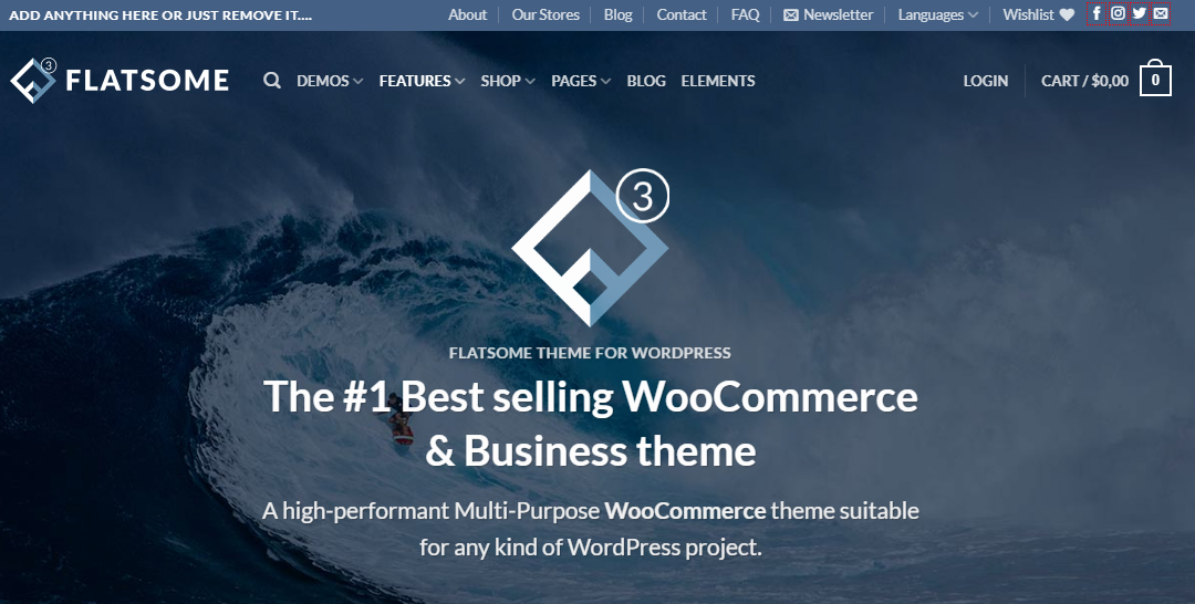 Flatsome | Multi-Purpose Responsive WooCommerce Theme
