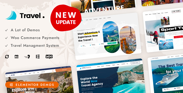 Love Travel – Theme wordpress du lịch 01
