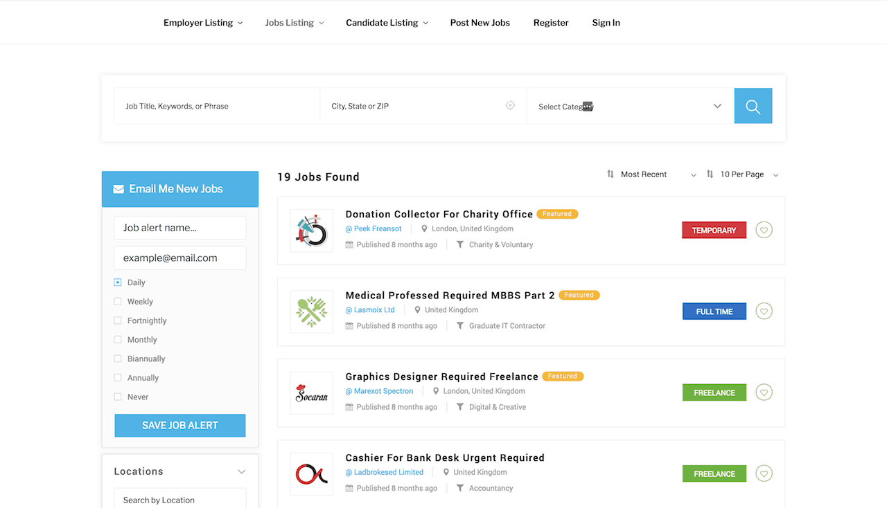 JobSearch – Job Board WordPress: Plugin tạo trang tuyển dụng chuyên nghiệp chỉ trong vài phút